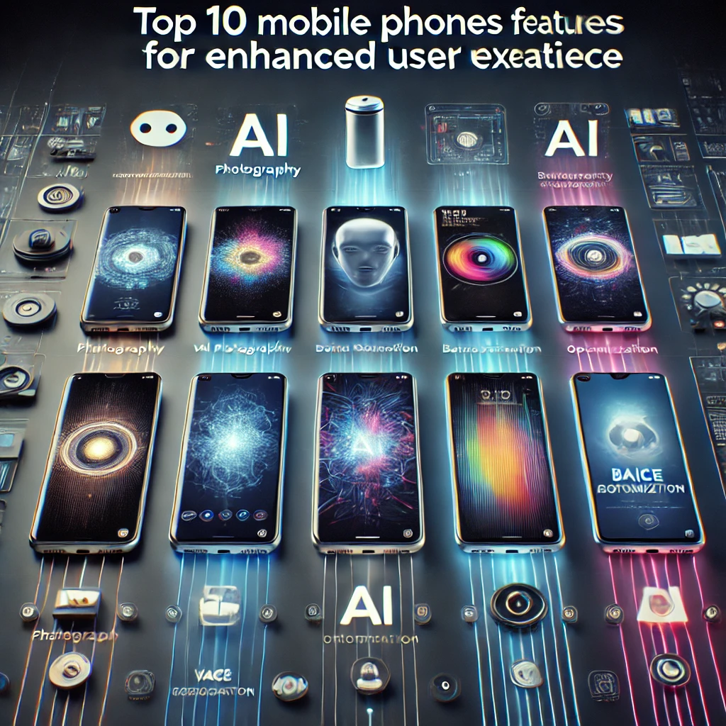 "Top 10 Mobile Phones with AI Features for Enhanced User Experience."